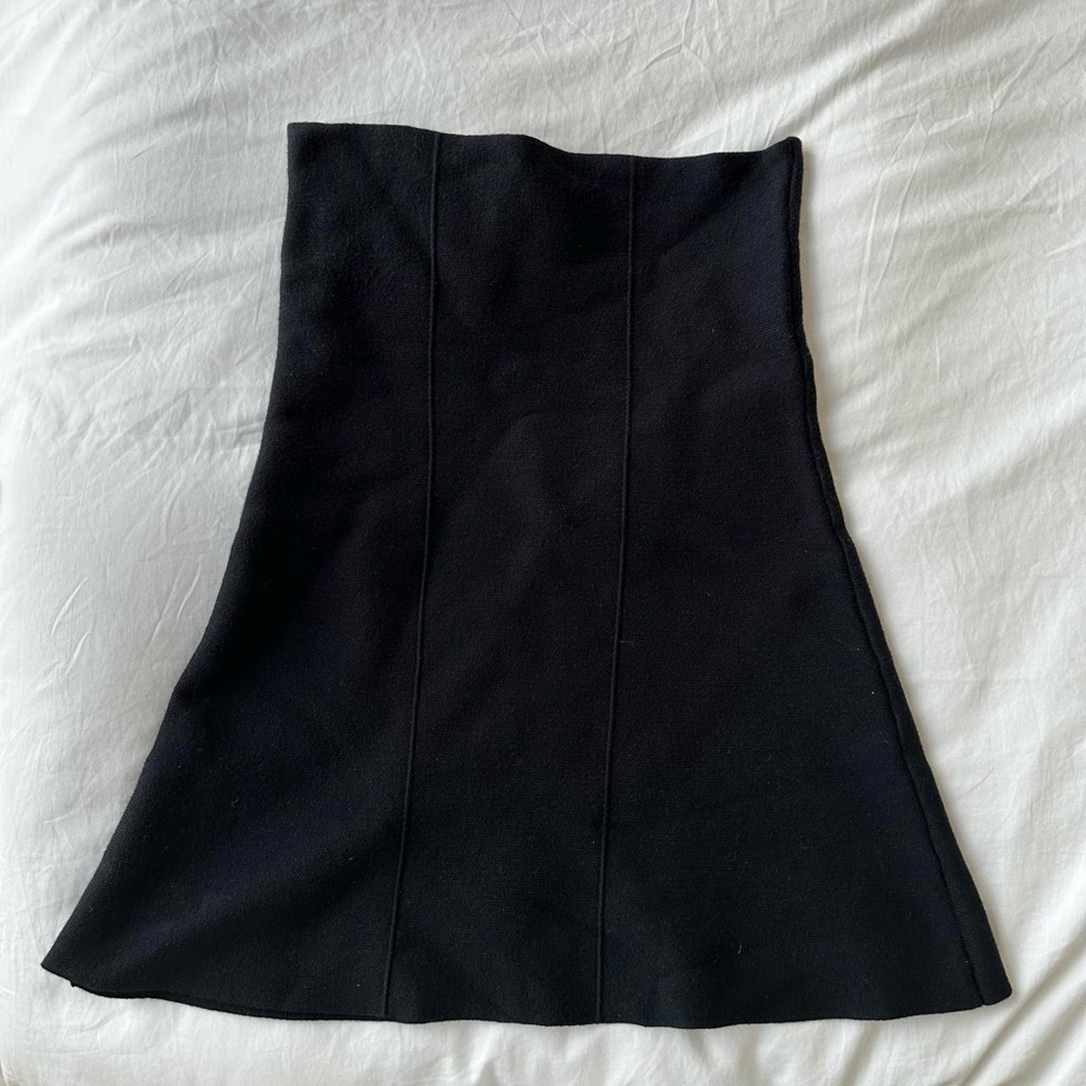 Lioness Black Strapless A-Line Tube Top